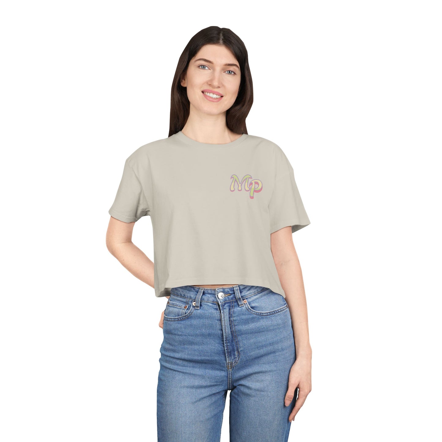 Muscle Mami Crop Top - Island Garden