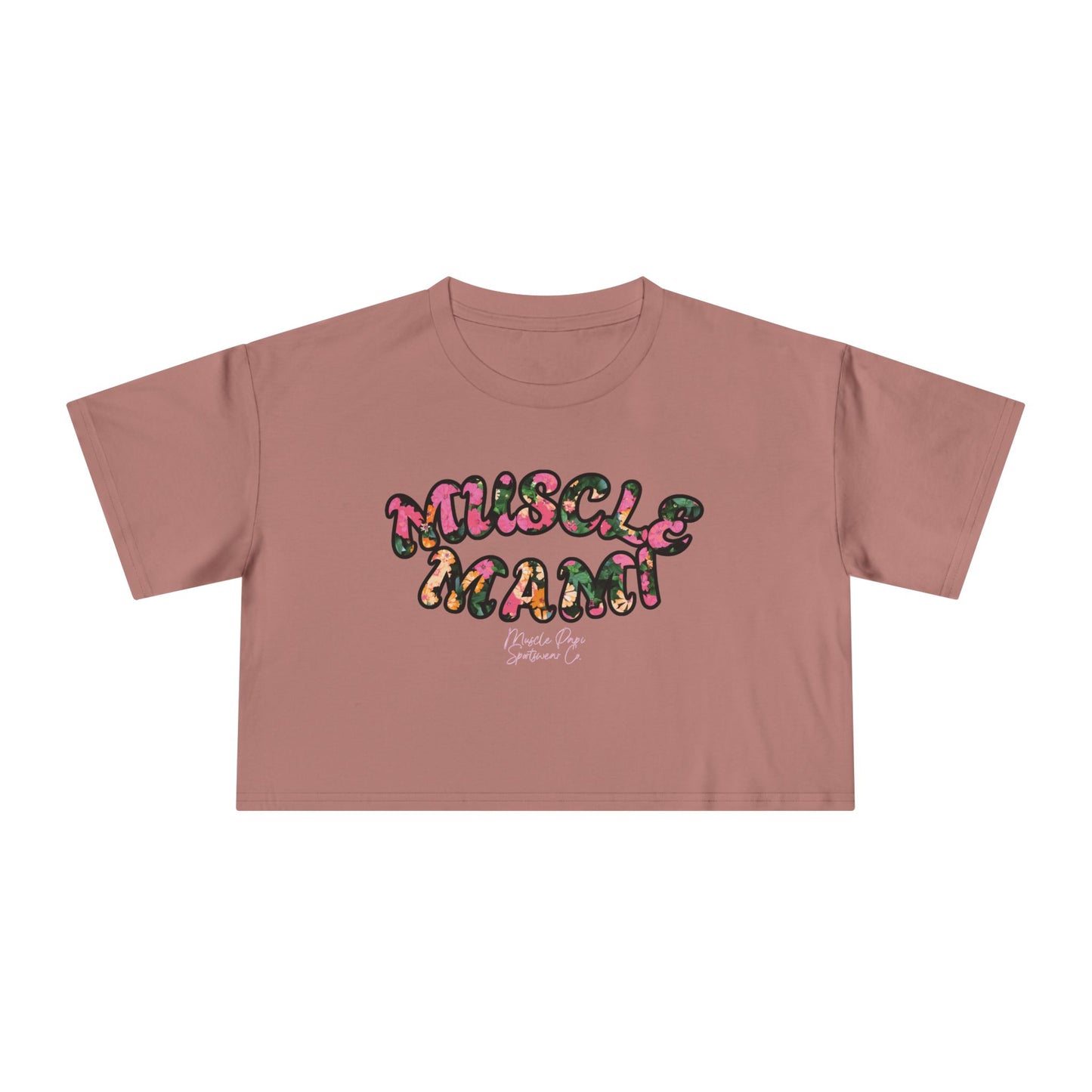 Muscle Mami Women's Crop Tee
