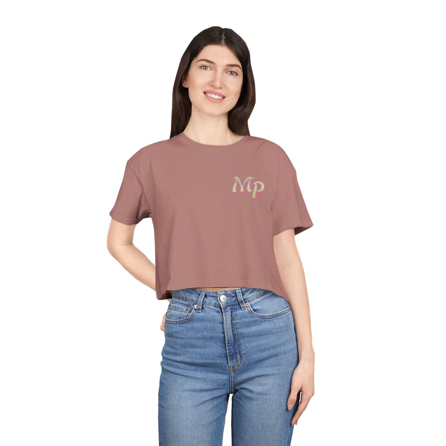 Muscle Mami Crop Top - Island Garden
