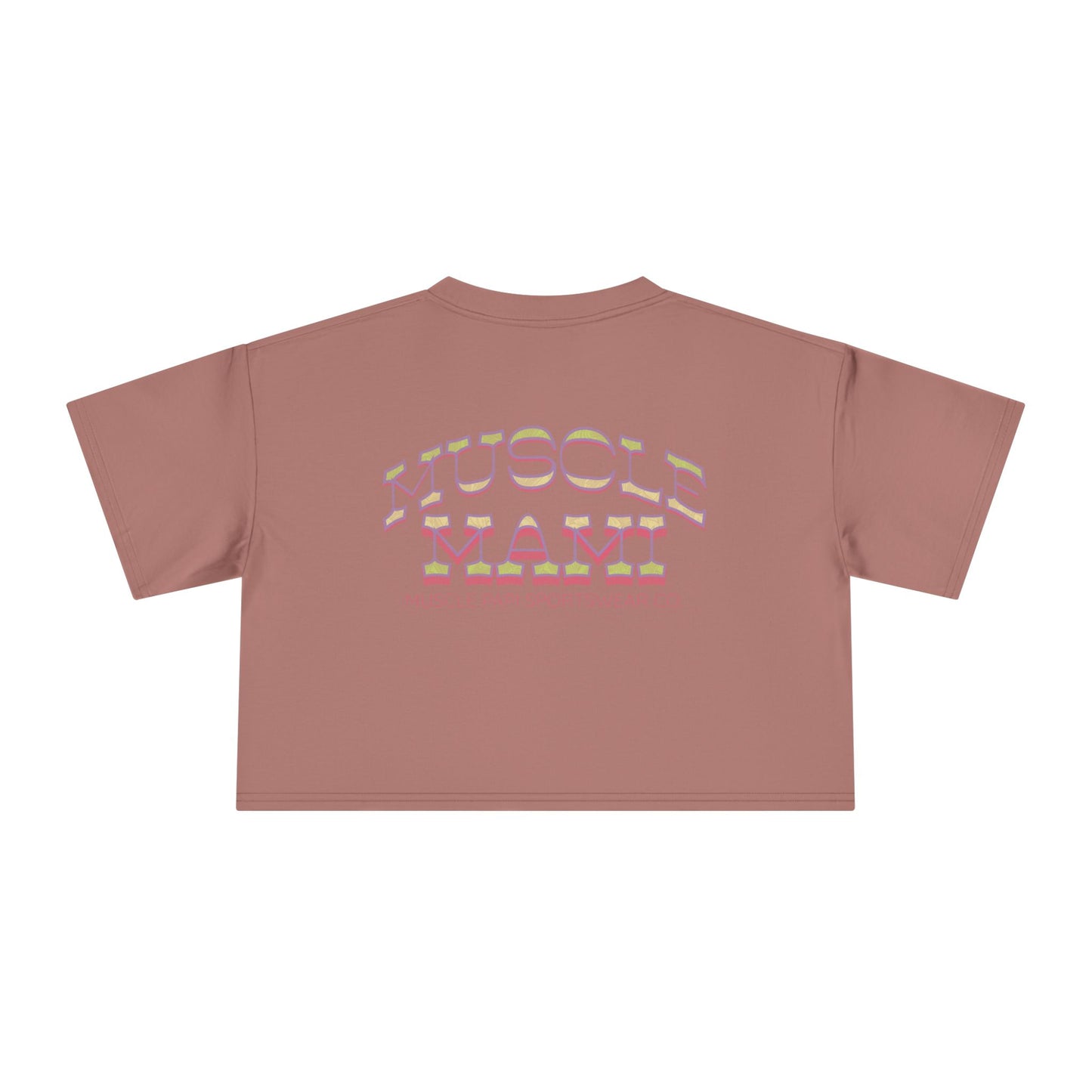 Muscle Mami Crop Top - Island Garden