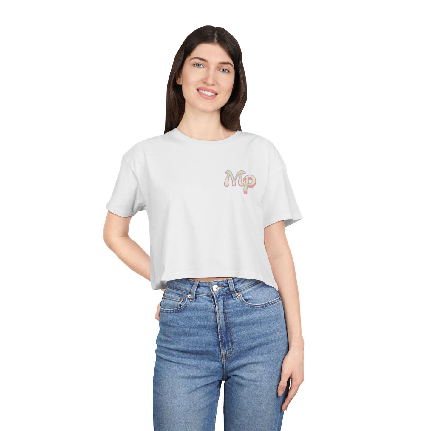 Muscle Mami Crop Top - Island Garden