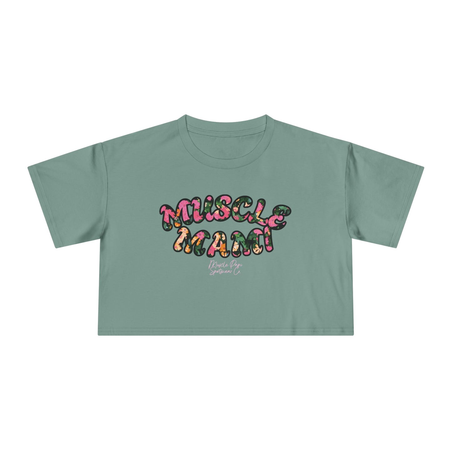 Muscle Mami Women's Crop Tee