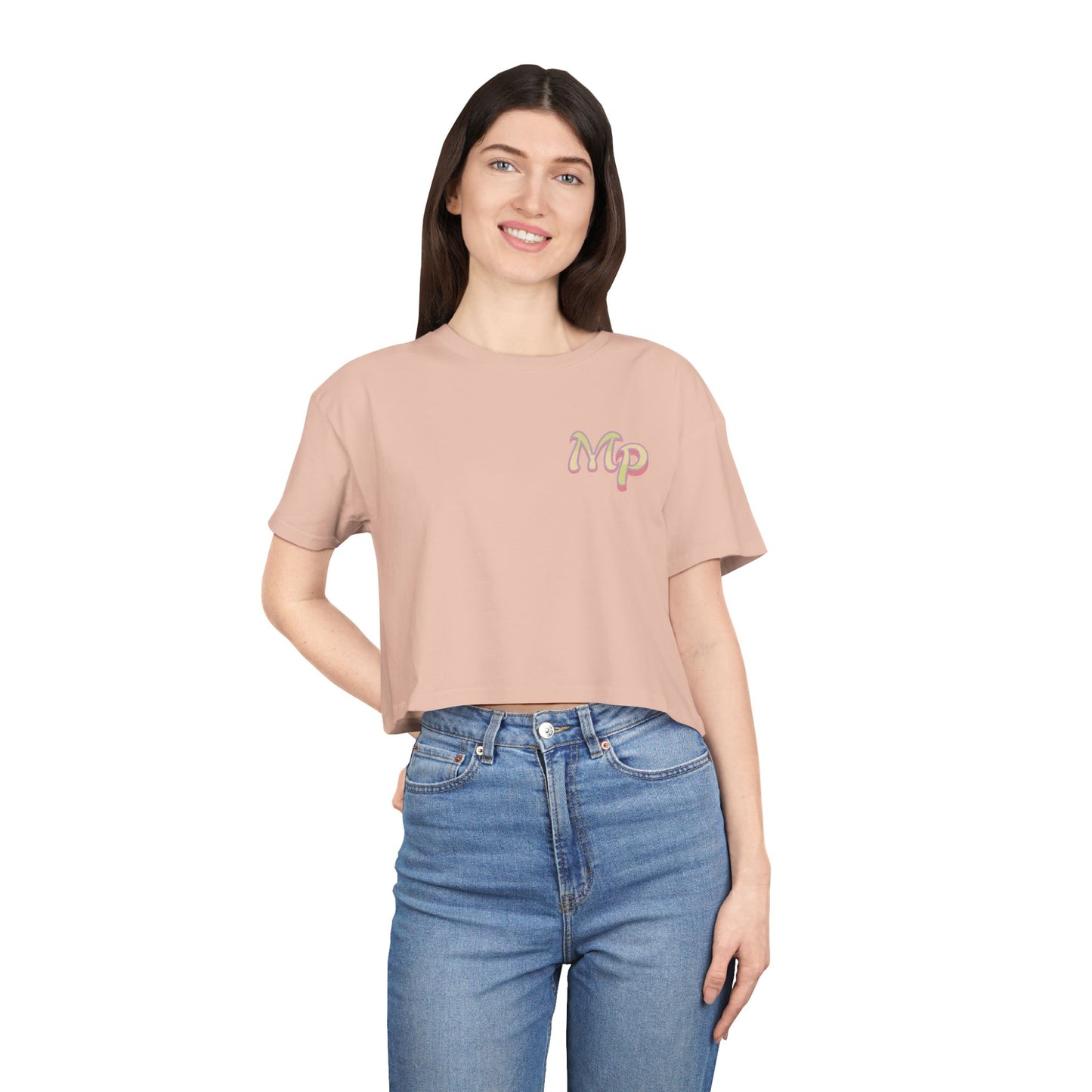 Muscle Mami Crop Top - Island Garden