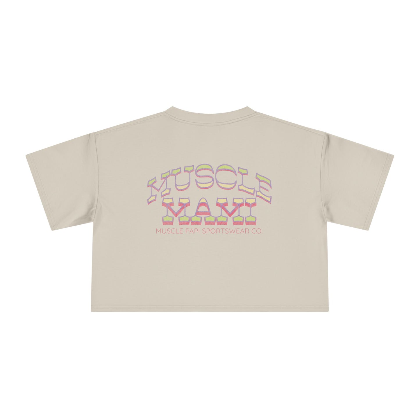 Muscle Mami Crop Top - Island Garden