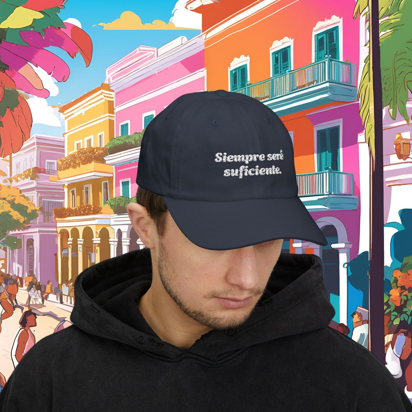 "Siempre seré suficiente." - Afirmaciones Dad Hat