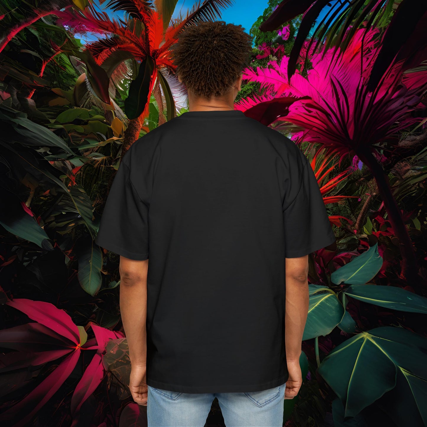 Sunset Souvenir - Oversized Tee