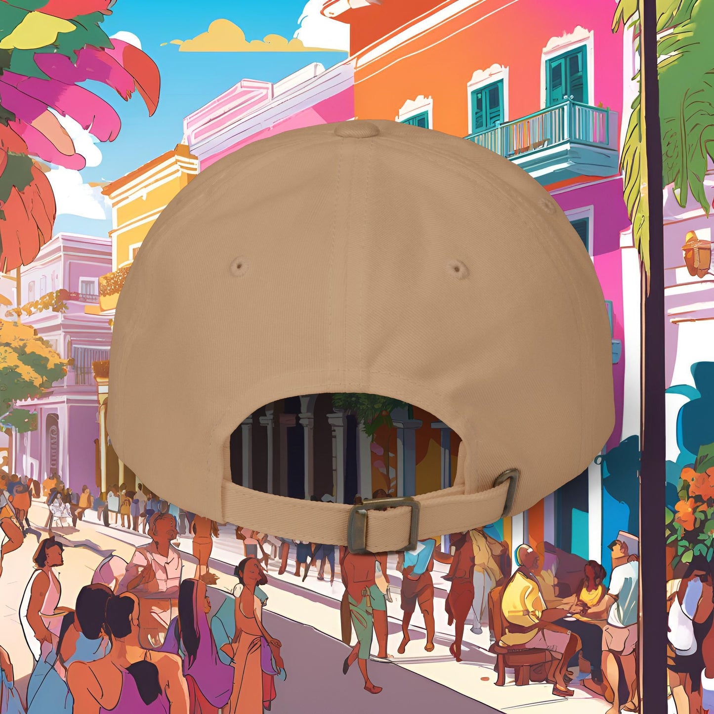 'Soy capaz, fuerte y resistente' - Afirmaciones Dad Hat