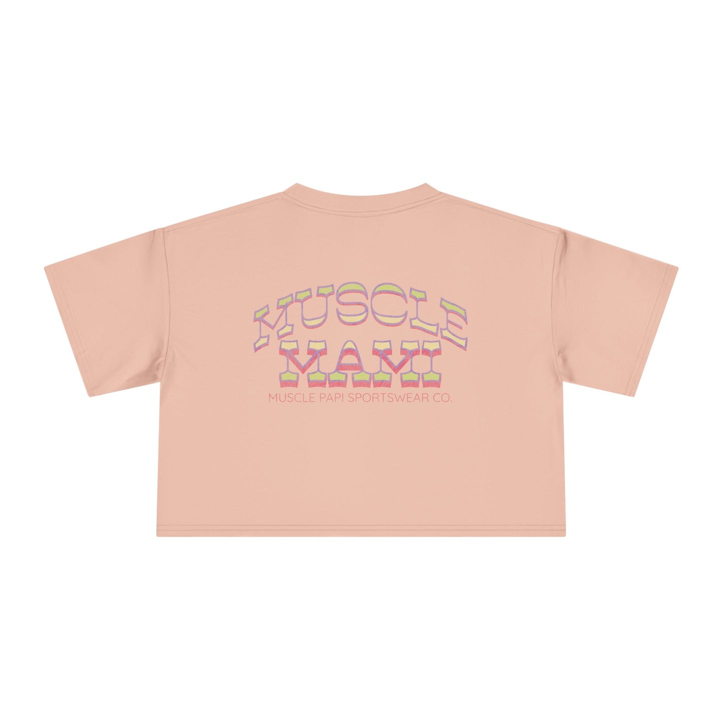 Muscle Mami Crop Top - Island Garden