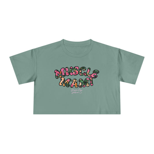 Muscle Mami Women's Crop Tee
