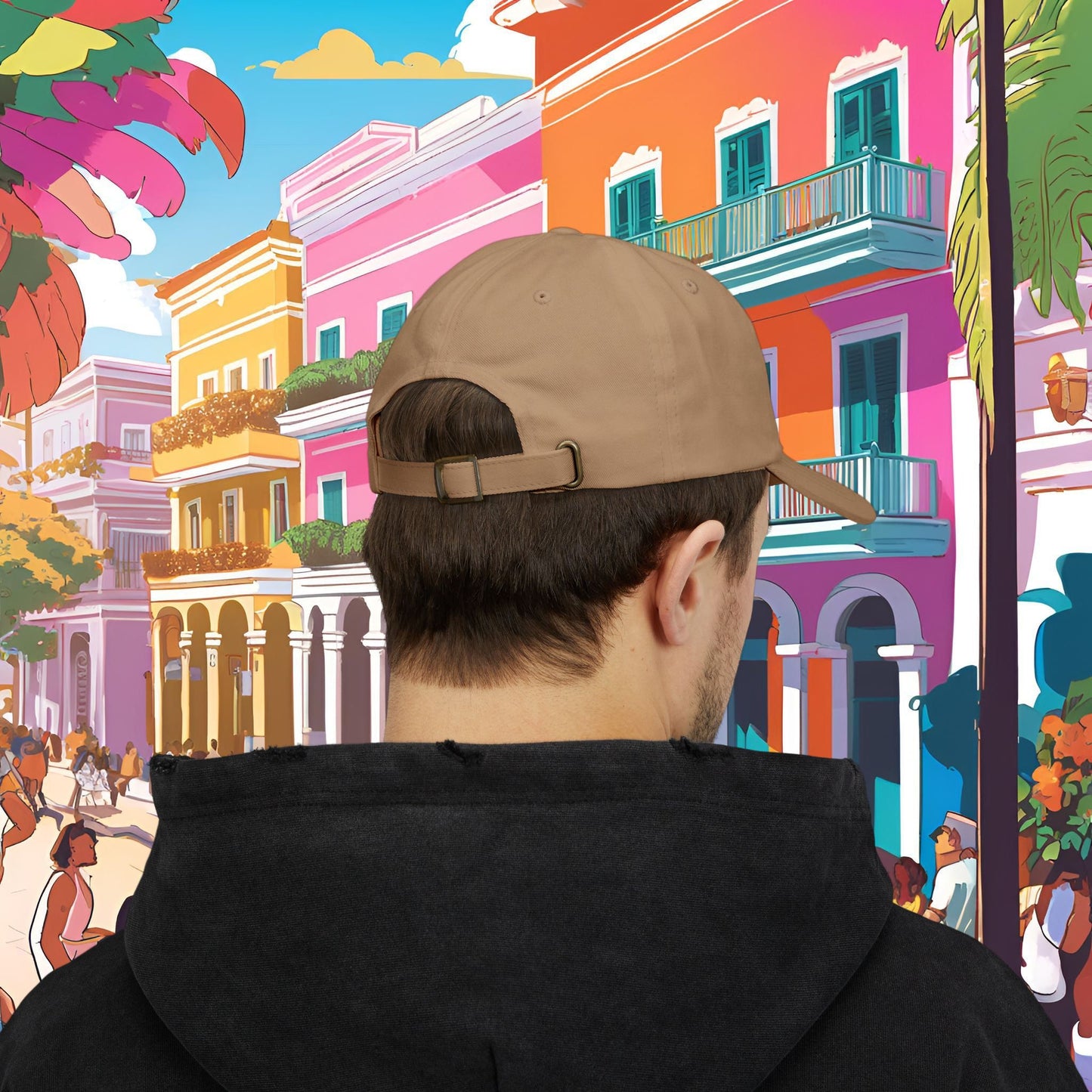 'Soy capaz, fuerte y resistente' - Afirmaciones Dad Hat