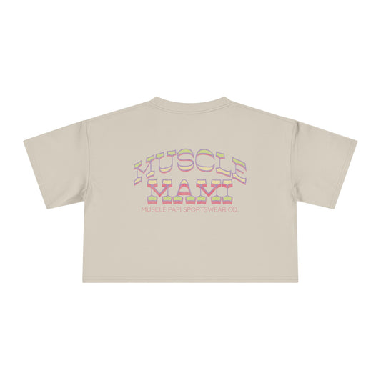 Muscle Mami Crop Top - Island Garden