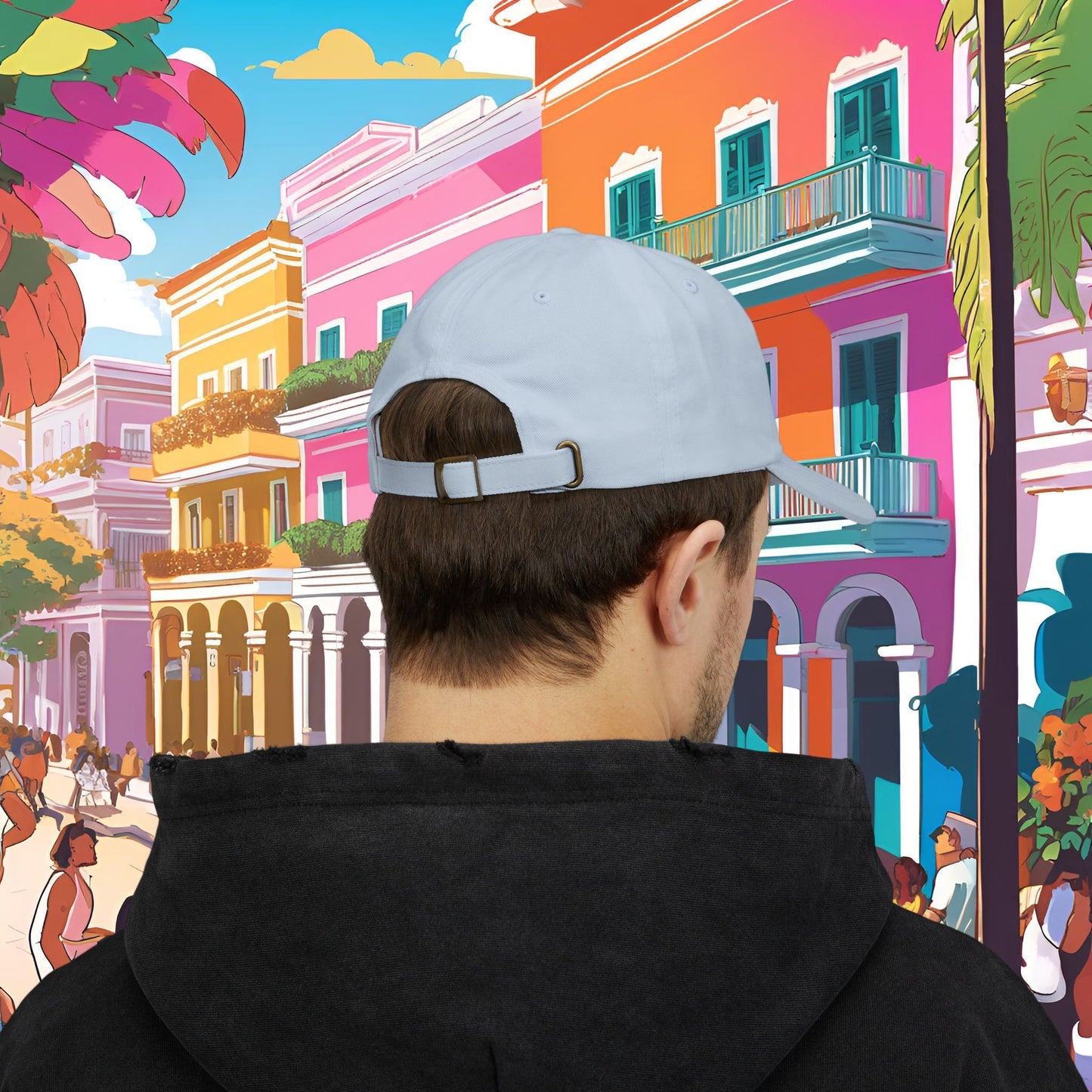 'Soy capaz, fuerte y resistente' - Afirmaciones Dad Hat