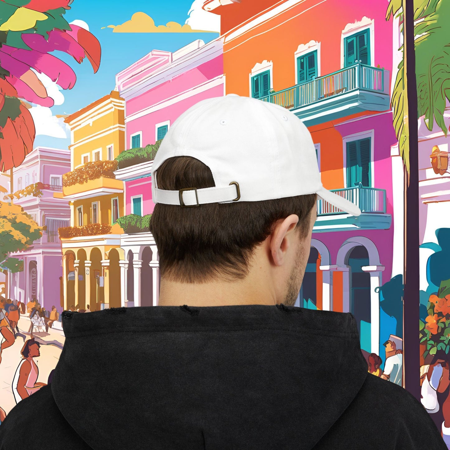 'Soy capaz, fuerte y resistente' - Afirmaciones Dad Hat